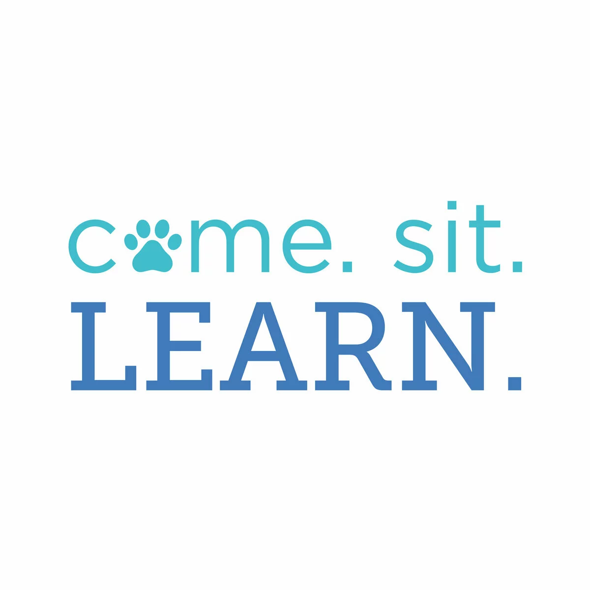 come sit learn logo