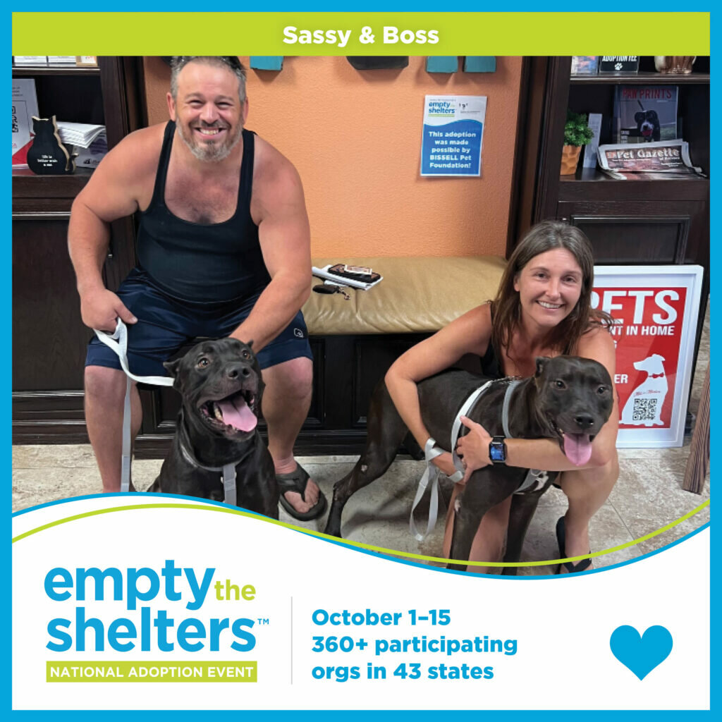 empty the shelters adopters